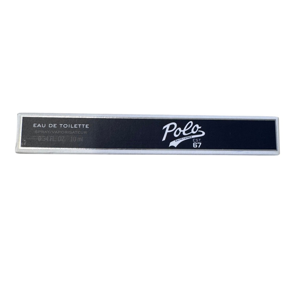 Ralph Lauren 10 ml Black Polo Est. 67 Eau De Toilette Men's Travel Spray